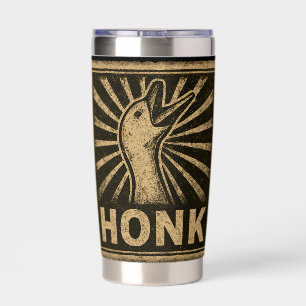 Honk Goose Funny Duck Chicken Meme Insulated Tumbler