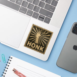 Honk Goose Funny Duck Chicken Meme Sticker