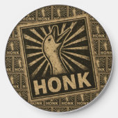 Honk Goose Funny Duck Chicken Meme Wireless Charger (Front)