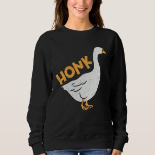 Honk Goose Gamer Meme Sweatshirt
