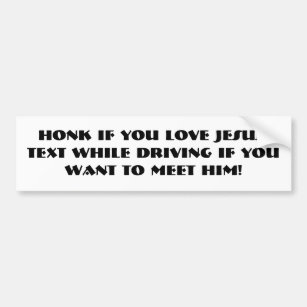 Magnet 3x8" Decal Perfect for Car or Truck Honk Again Feel Better Now 