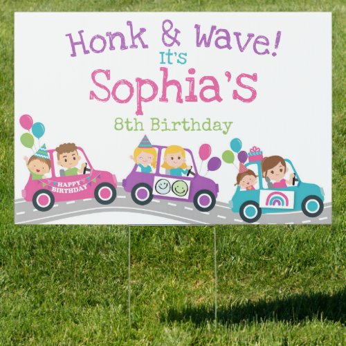 Honk Its my Birthday Yard Sign