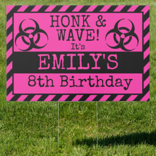 Honk It's my Birthday Yard Sign