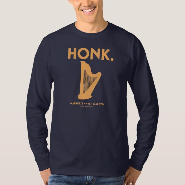 Honk Long-Sleeved Raglan T-Shirt (Front)