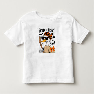 🎃 Honk or Treat, Boo! 👻 Toddler T-shirt