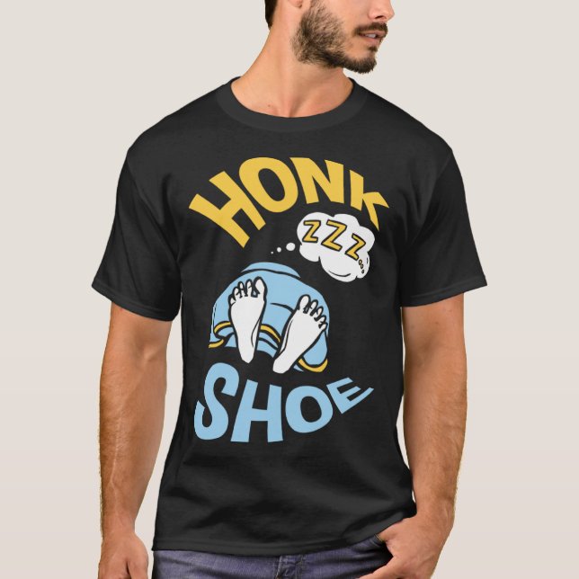 Honk Shoe Snoring Anti Snoring Husbands T-Shirt (Front)