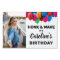 Honk & Wave Birthday Balloon Custom Photo Text