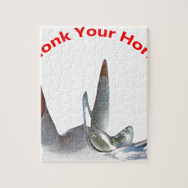 Honk Your Horn Jigsaw Puzzle (Vertical)