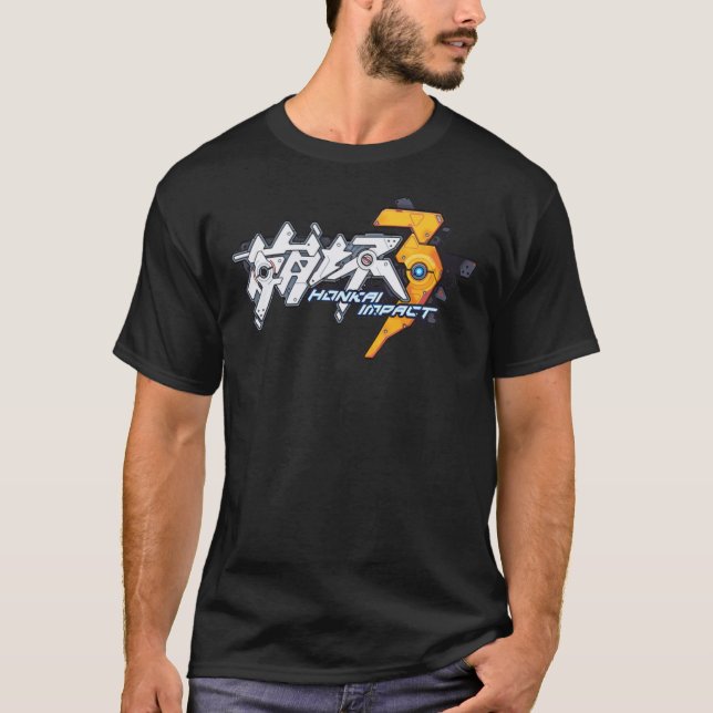 Honkai Illustrasi Logo   T-Shirt (Front)