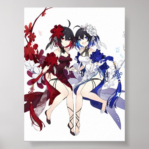 Honkai Impact 3rd Seele Doubled Bliss Poster