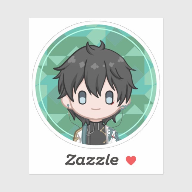 Honkai Star Rail Chibi Dan Heng  Sticker (Sheet)