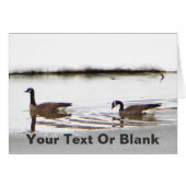 Honkers - Canada Geese (Front Horizontal)