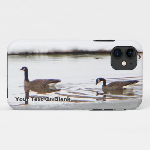 Honkers _ Canada Geese iPhone 11 Case