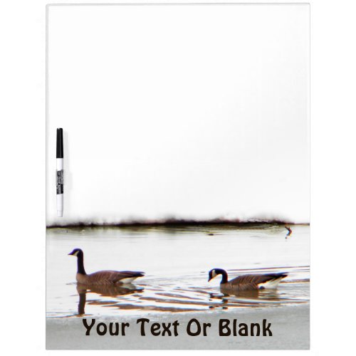 Honkers _ Canada Geese Dry_Erase Board