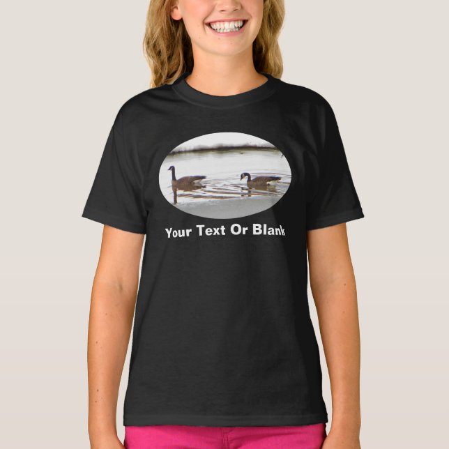 Honkers - Canada Geese T-Shirt (Front)