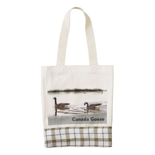 Honkers - Canada Geese Zazzle HEART Tote Bag
