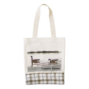 Honkers - Canada Geese Zazzle Heart Tote Bag by Bluestar48 at Zazzle