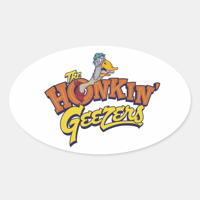 Honkin' Geezer Sticker (Front)