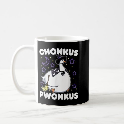 Honkus Ponkus Halloween Goose Meme Parody Chonkus  Coffee Mug