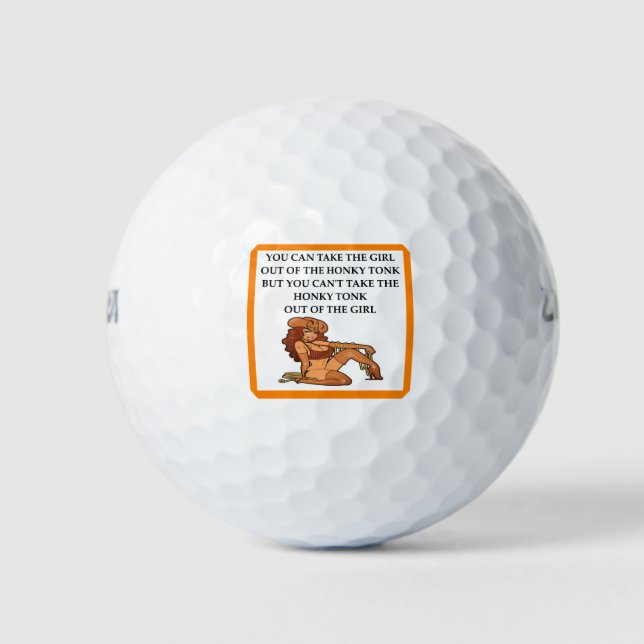 honky golf balls (Front)