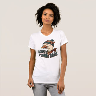 Honky Tonk Babe Goose Shirt, Country Concert Gift T-Shirt