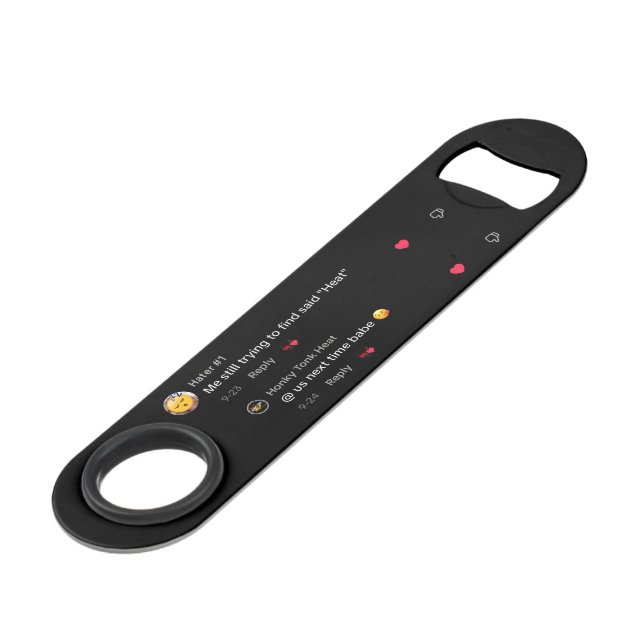 Honky Tonk Hater Bar Key (Back Angled)