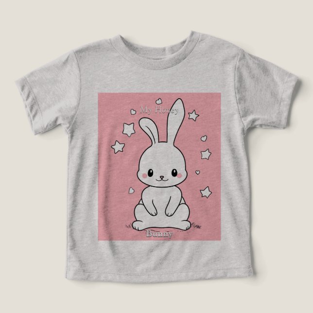 Honney Bunny Toddler T-shirt (Design Front)