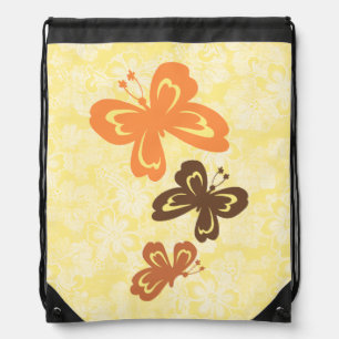 Honolua Butterfly and Hawaiian Hibiscus Backpack