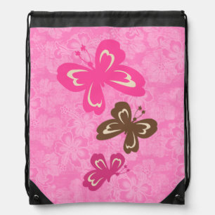 Honolua Butterfly and Hawaiian Hibiscus Backpack