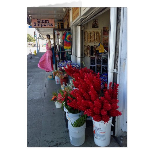 Honolulu Flower Shop Cards (Front)