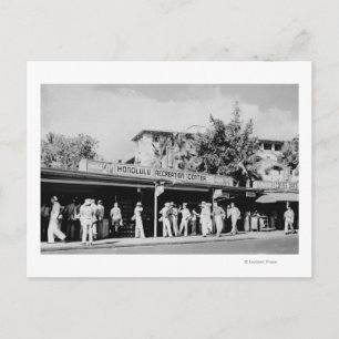 Honolulu, HA - View of the Honolulu Postcard