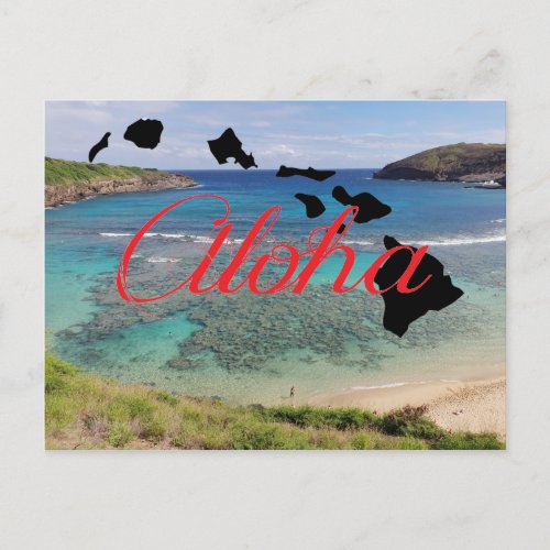 Honolulu Hawaii Hanauma Bay Postcard