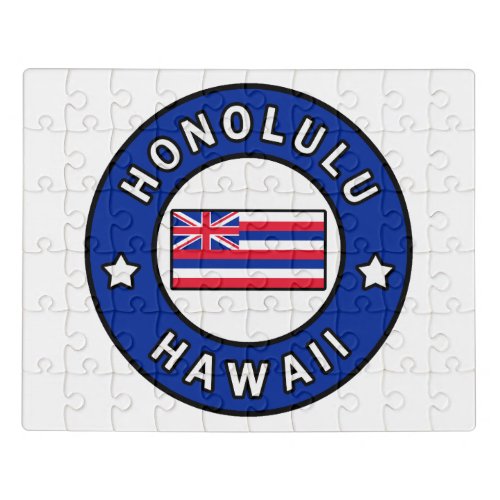 Honolulu Hawaii Jigsaw Puzzle