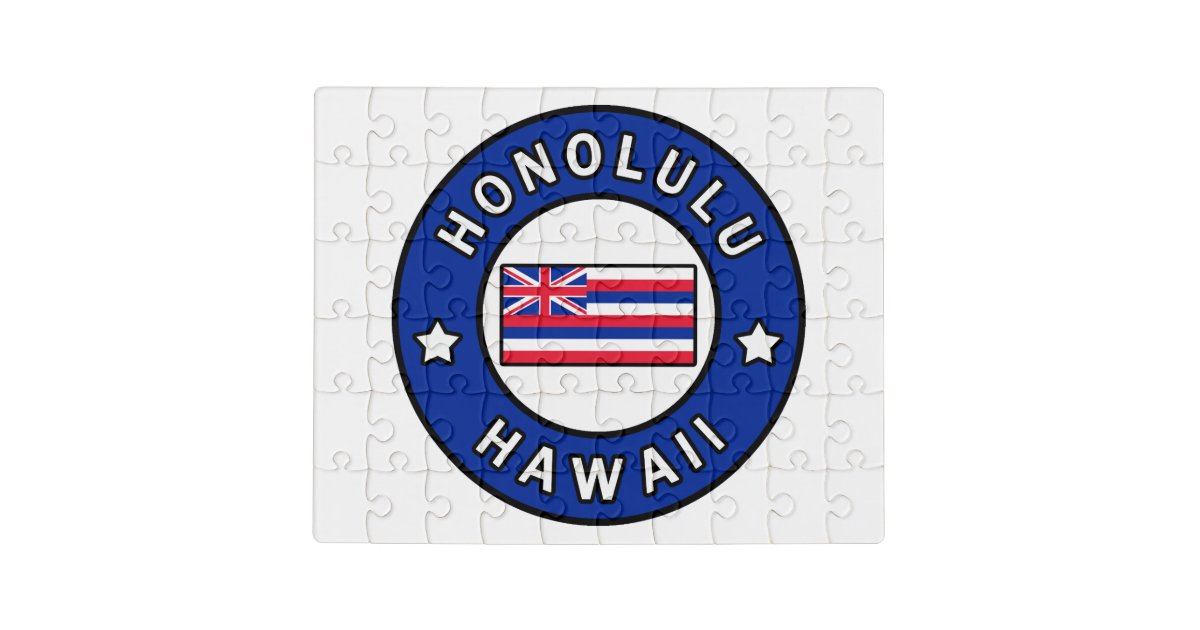 Honolulu Hawaii Jigsaw Puzzle Zazzle