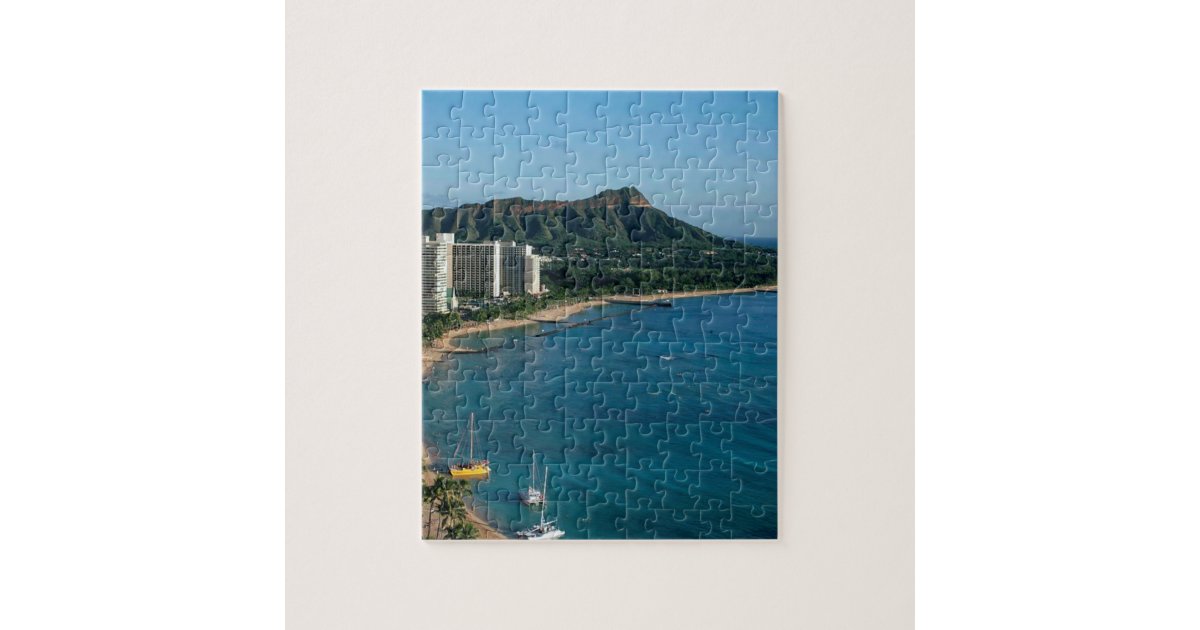 Honolulu Hawaii Jigsaw Puzzle Zazzle