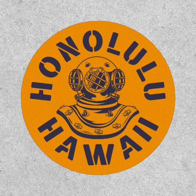 Honolulu,Hawaii Patch (Front)