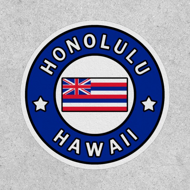 Honolulu Hawaii Patch (Front)