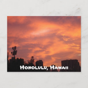Honolulu, Hawaii Postcard
