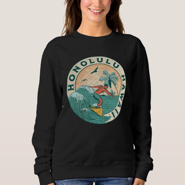 Honolulu Hawaii Sweatshirt (Front)