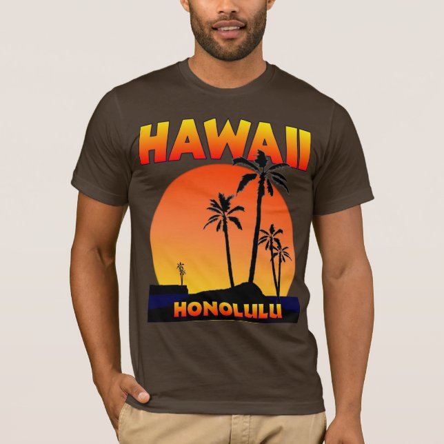 Honolulu Hawaii T-Shirt (Front)