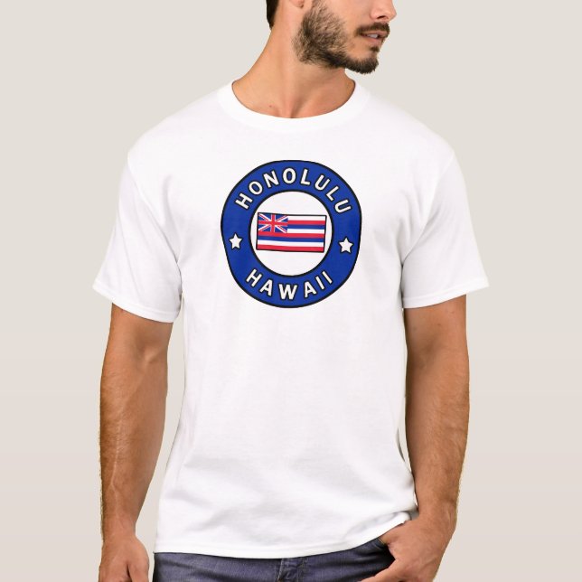 Honolulu Hawaii T-Shirt (Front)