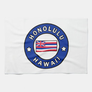 Honolulu Hawaii Towel