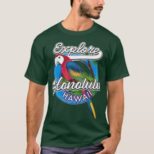 Honolulu Hawaii travel T_Shirt