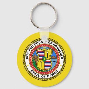Honolulu, Hawaii, United States Keychain