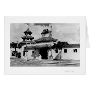 Honolulu, Hawaii - View of Lau Yee Chai