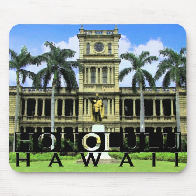Honolulu Mouse Pad (Front)