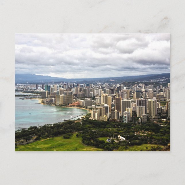 Honolulu Postcard (Front)
