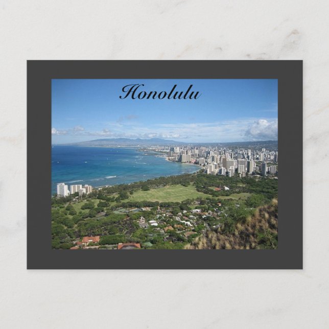 Honolulu Postcard (Front)