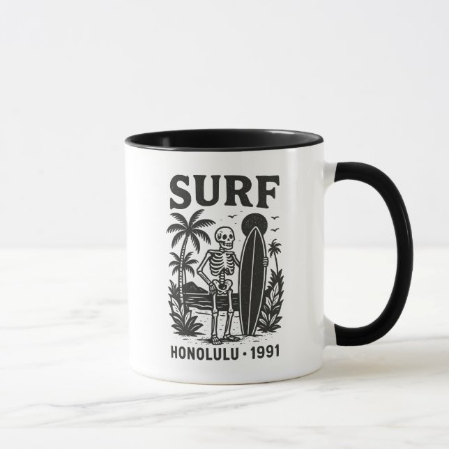 Honolulu Surf Mug (Right)