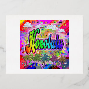 Honolulu Vista Express Postcard